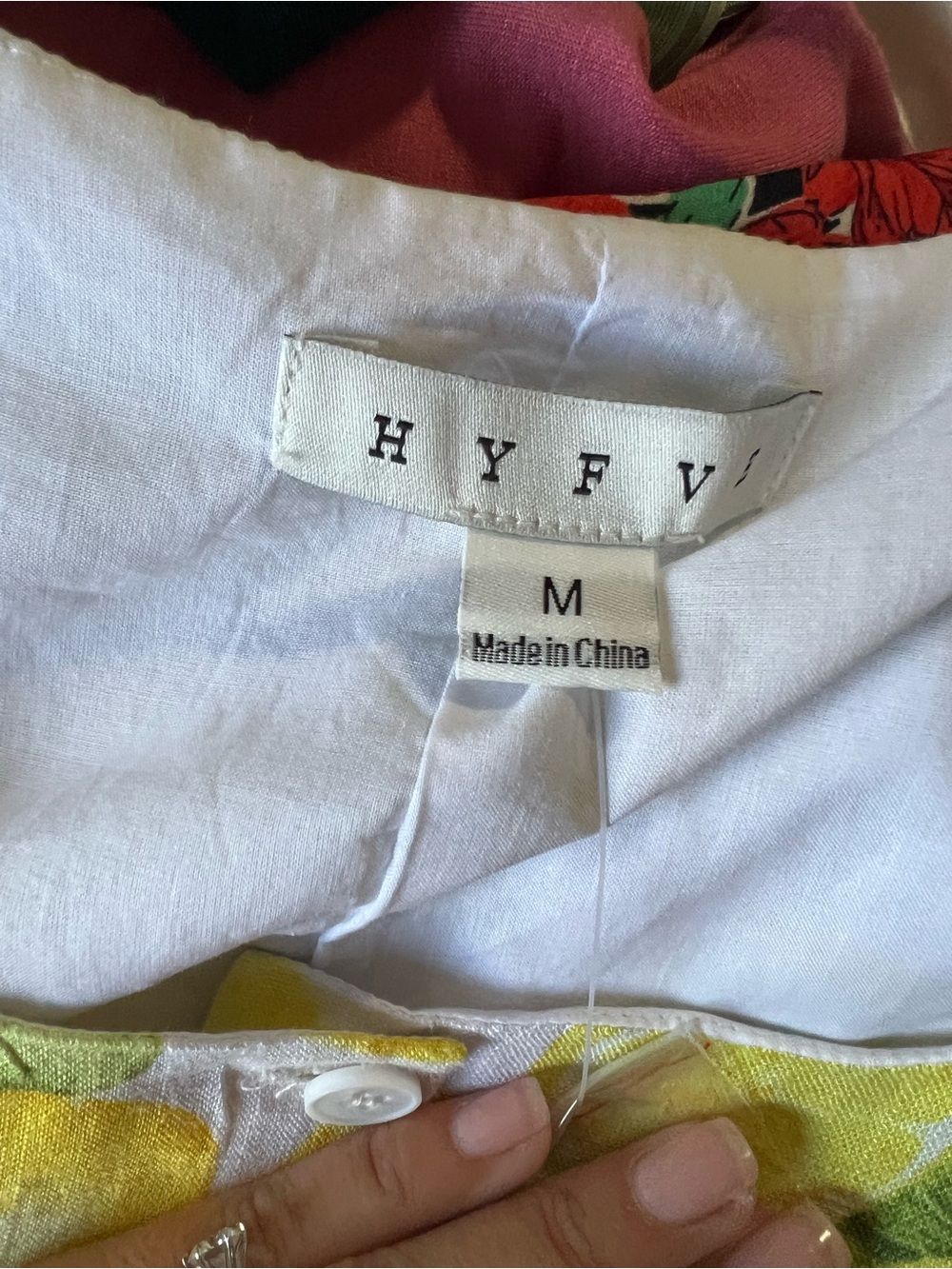 HYFVE Linen Blend Lemon Print Vest & Short Set NIP - Picture 2 of 11